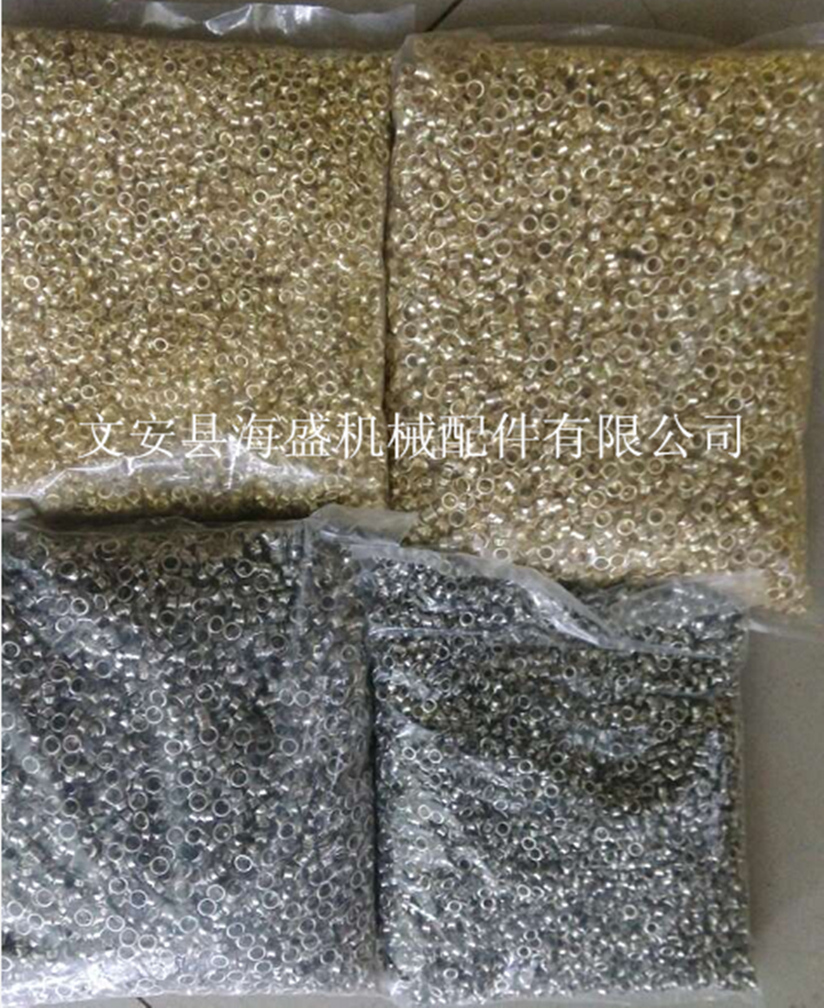 Hangtag eyelet button eyelet rivet gas eye inner diameter 4mm5 5mm semi-automatic eyelet machine iron eyelet