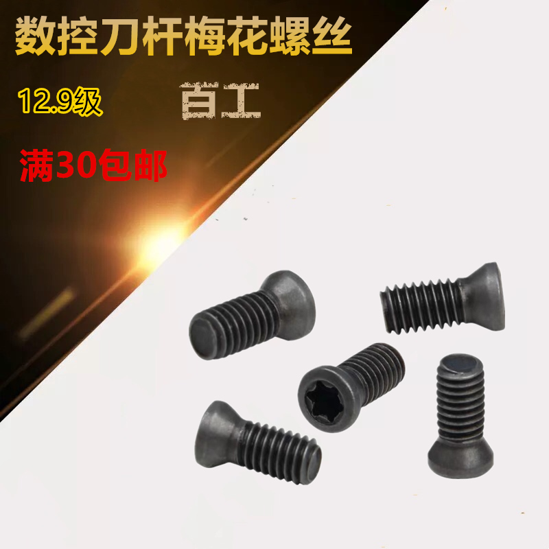 CNC screws Milling tool holder Turning tool holder Tool plate platen screw Plum screw M2M2 5 M3 M3 5 M4