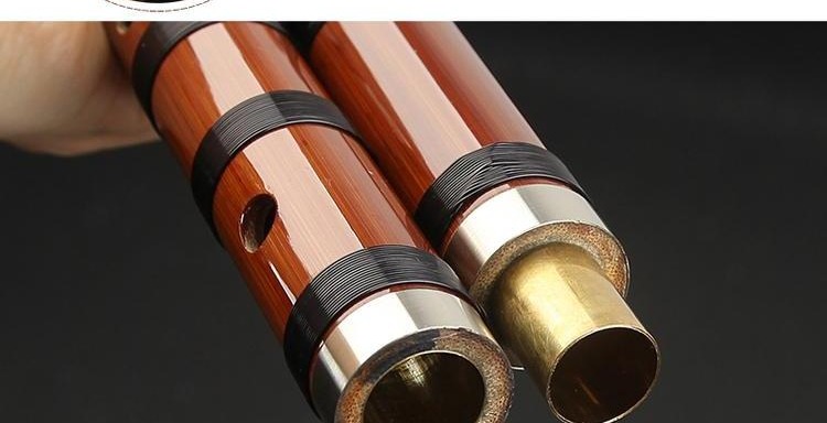 Luo Gang kiểm tra chuyên nghiệp chơi sáo tinh chế đắng tre sáo sáo F sáo sáo D giai điệu sáo cụ - Nhạc cụ dân tộc sáo trúc mão mèo