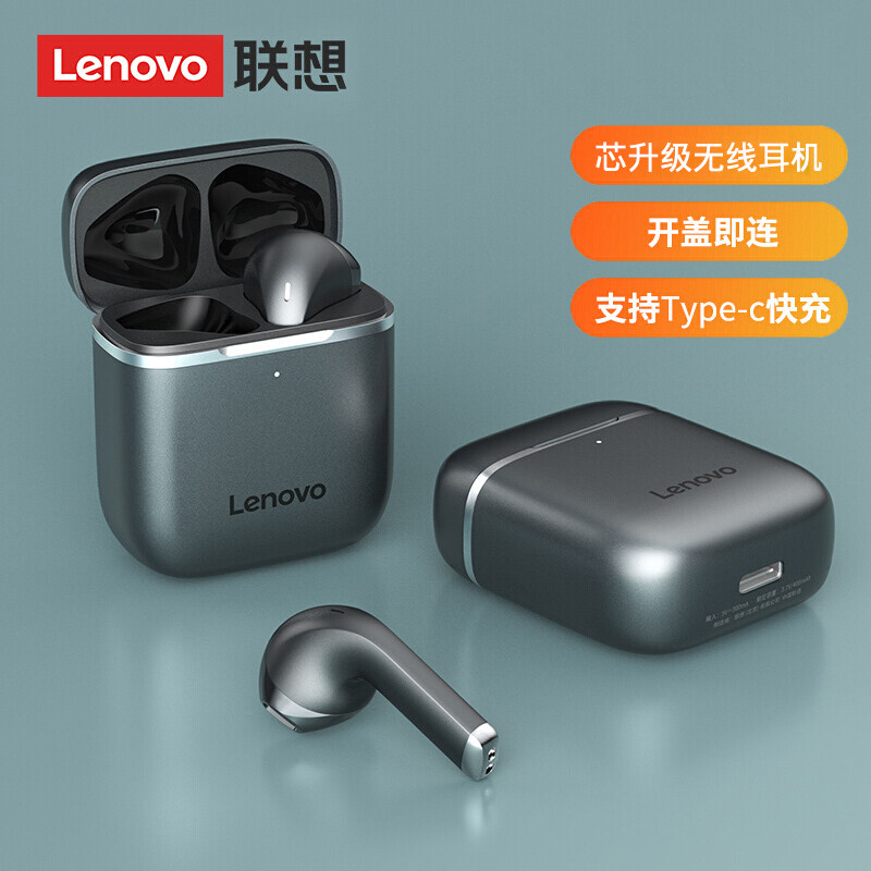 Lenovo Lenovo H16 Bluetooth headphones really wireless for Huawei Apple Xiaomi 2021 new double