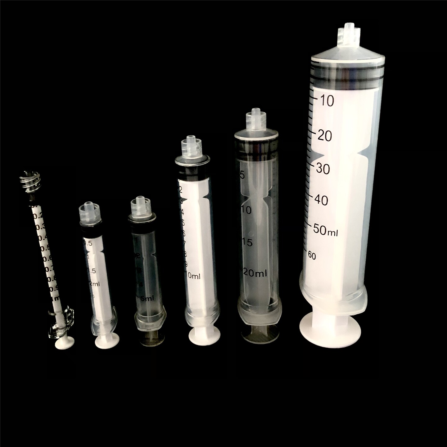 微流控芯片一次性进样器 螺纹接头平口针头 注射泵专用 耗材配件
