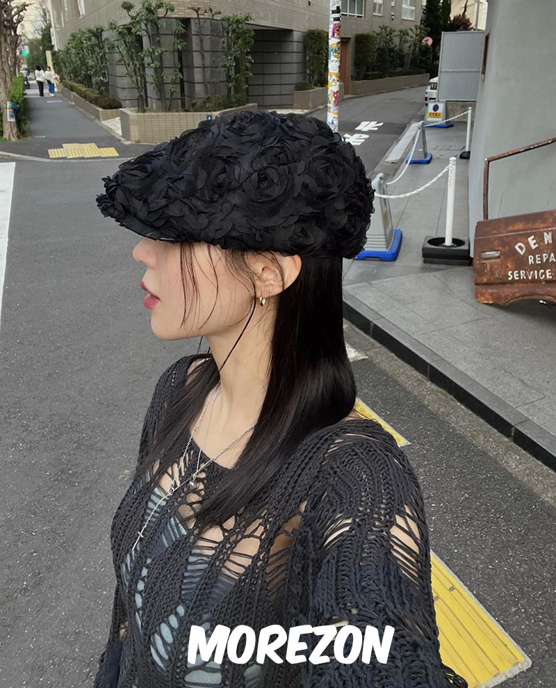 MOREZON【AWESOME NEEDS CLASSIC HUNTING CAP】泫雅鴨舌獵人帽|帽子