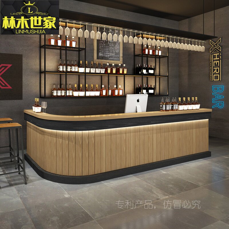 Restore Bar Table Cabinet Bar Cabinet cabinet Milk Tea Beauty & Cosmetics Hotel Small Front Desk Corner