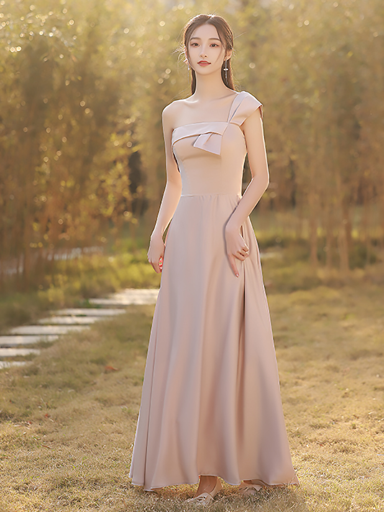  6XL+C type tulip temperament oblique shoulder -shoulder long seventy   + $1.42 