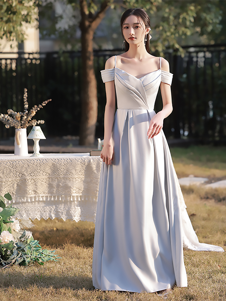  8XL+C long suspender exposed shoulder satin   + $0.79 