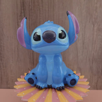 21cm meters high 18cm wide-Sidice sitting by hand plaster doll Children on color deposit money pot natural latex molds