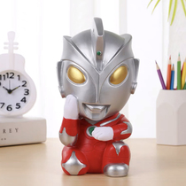 23cm meters high 16cm wide-sign left hand light waves Ottmann handmade plaster doll children on color deposit money jars