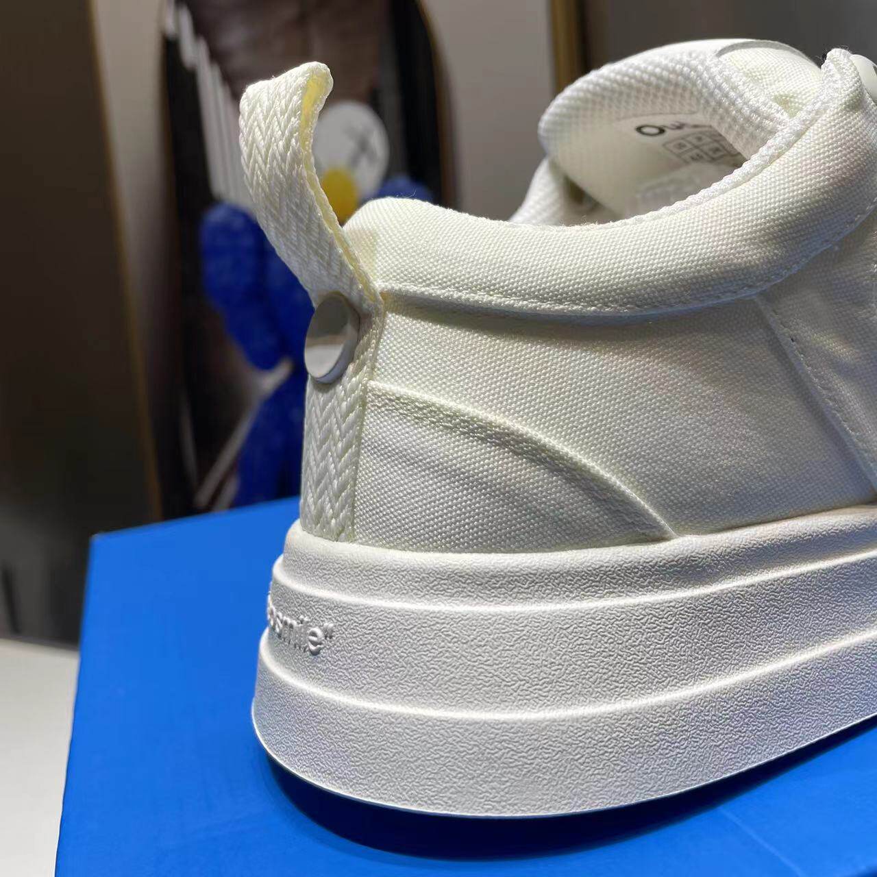 Big Head Ugly Ugly Shoes Ouderr Smile Opening Laugh Sails Cloth Shoes Men And Women Couples Board Shoes Thick Bottom Heightening Small White Shoes-Taobao