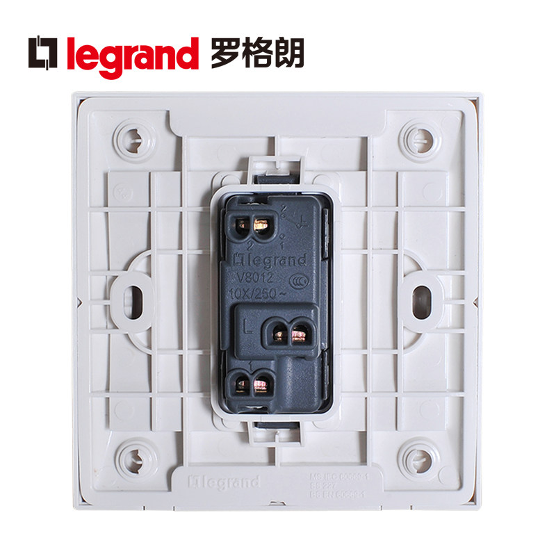 TCL Rogrand switch panel 86 type wall switch socket panel Shijie Yabai ...
