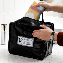 Net Red Makeup Bag Woman Portable Large Capacity Wash Bag Waterproof Trumpet Jog Travel Cashier Bag Ins Wind Super Fire