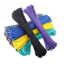 Outdoor life-saving mountaineering woven hand chain rope 31 m 7 seven core rope 4mm camping clothesline tent canopy pull rope