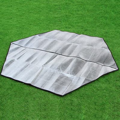 Shengyuan outdoor camping Camping picnic plus hexagonal moisture proof mat Picnic mat Tent mat