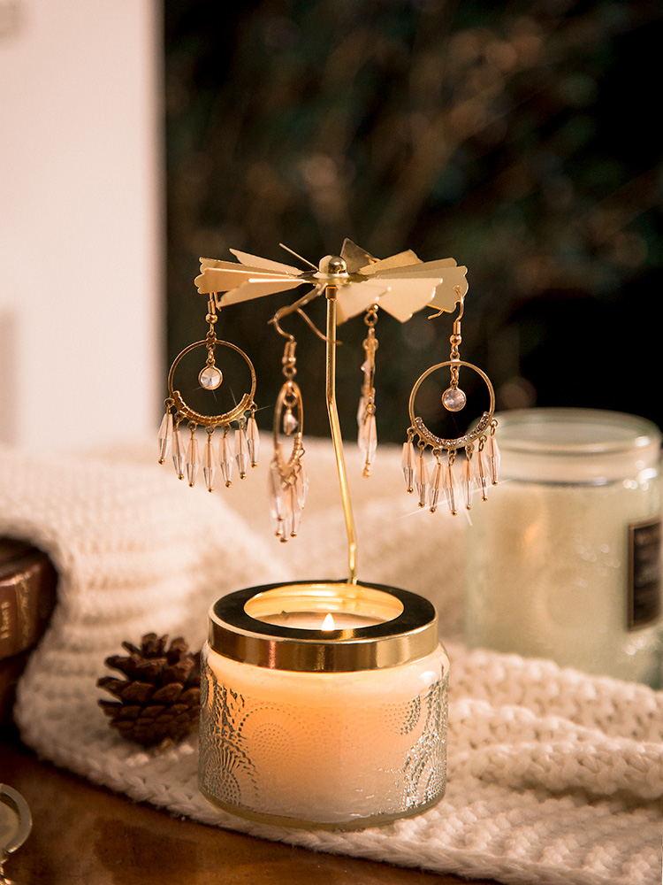 Anxin sleeping wedding gift walking kerosene lamp aroma household indoor permanent aroma candle high fragrance