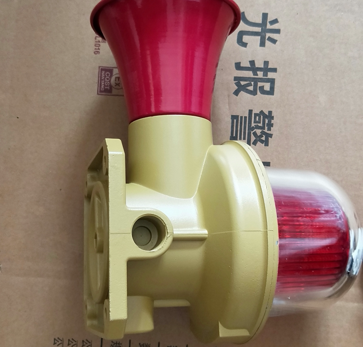 High-score alarm lamp 180 decibel explosion proof Large horn Explosion type siren BBJ24vLED sound and light warning light