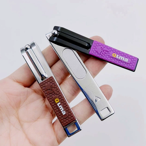 Новая персональная большая складная машинка для стрижки ногтей Maxima 5001-8, плоская машинка для стрижки ногтей в упаковке из нержавеющей стали