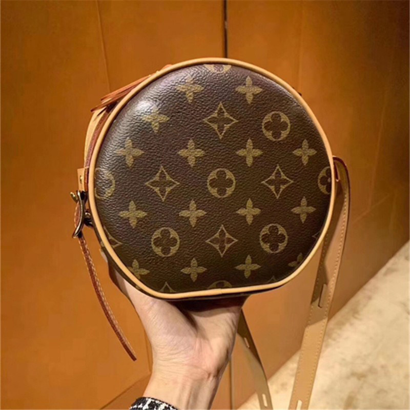 Genesis 17 Soft Round Cake Bag Personality custom handmade bag version drawing high-end five gold accessory paper lattice