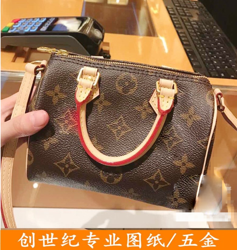 Genesis 16 Mini Pillow Chopping Drawings Professional Handmade Package Version Portable Shoulder Bag Hardware Accessories Paper Grid