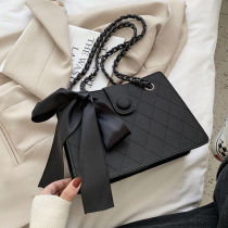 High-end Korean diamond chain small bag women's fashion Joker messenger bag ins net red one shoulder armpit bag tide brand