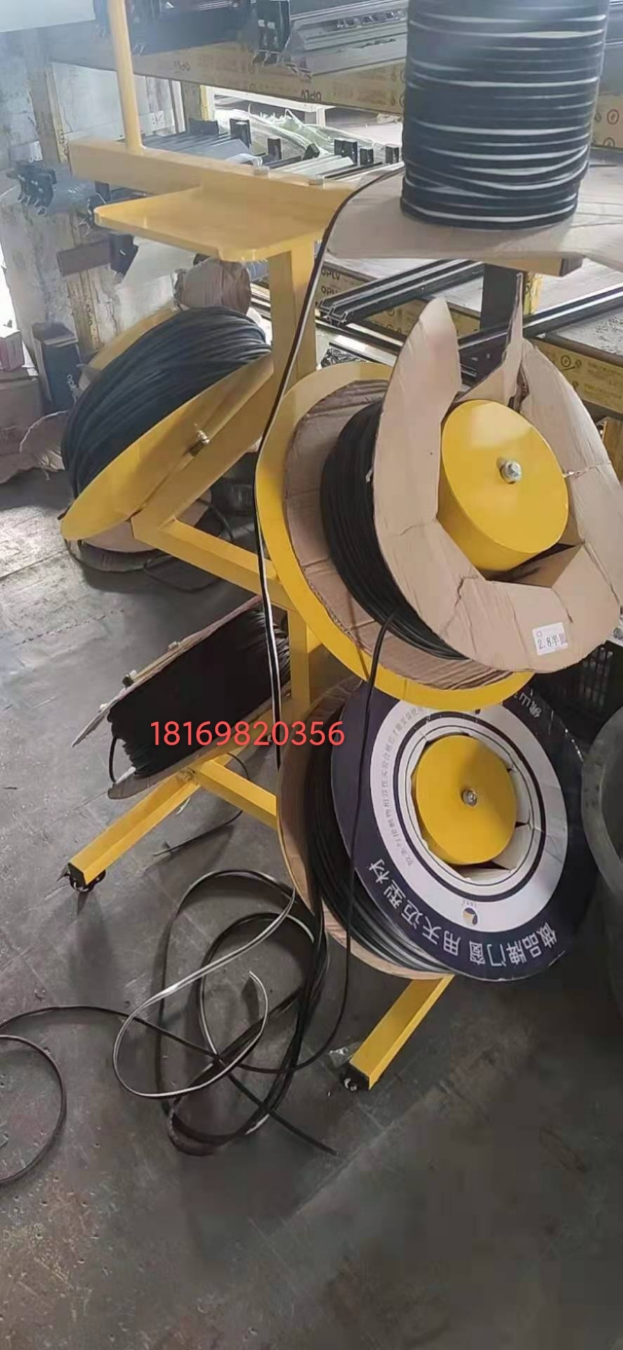 Door and Window Tools Rubber Strip Rack Liutaibao Rubber Strip Rack Enhanced Version Door and Window Processing Factory Brush Rack Hardware