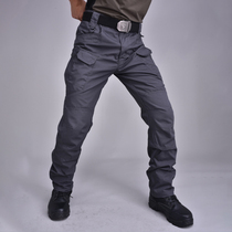 New IX7 Tactical Pants Advanced Design Sense Ruling Officer Training Tooling Straight Barrel Pants Card Its Color Mens Pants Summer Spring