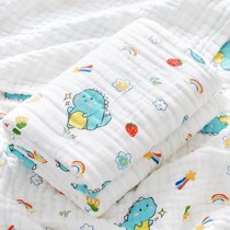 Le nouveau-né bébé de haute densité serviette de bain pure coton gaze doux absorption deau bébé couverture bébé de bébé de lécharpe denfants est tenu par la classe A