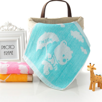 Pure cotton towel full cotton wash face towels soft face towels child handkerchief rub face small square towel hand pasta towel