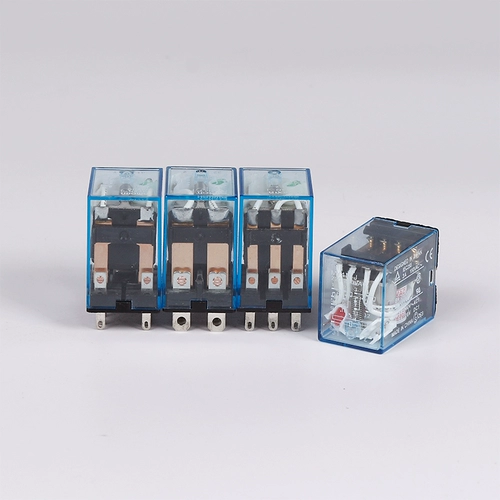 LY2NJ HH62P Небольшая промежуточная реле с Light 2 Opens 2 Закрыто 10А шириной 8 -контактный AC220V DC24V