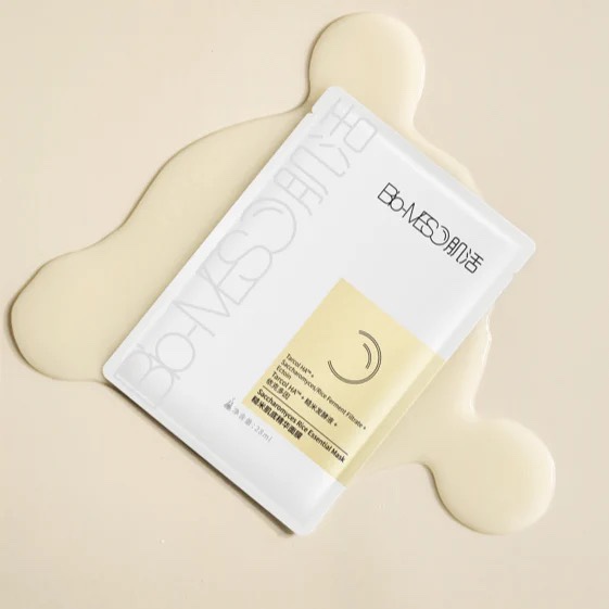 Grinding Skin Lightening Filter Get ~ Huaxi Bio BM Muscular Brown Rice Water Essence Mask Moisturizing Balance Water Oil 5 Pieces