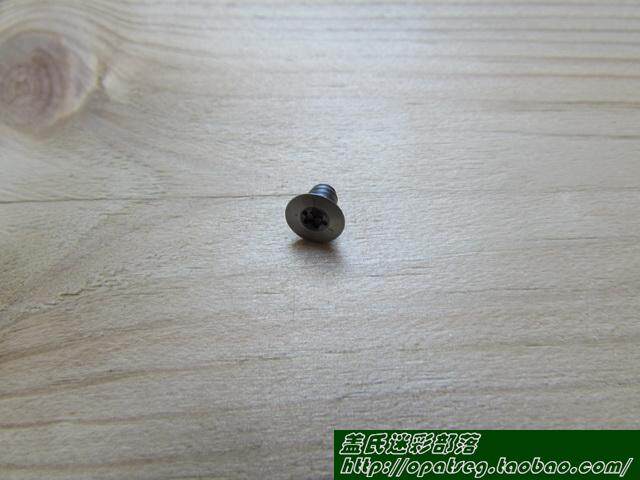 Customized version of the American spider Spyderco C81 special screw spindle stop column positioning tube accessories tool