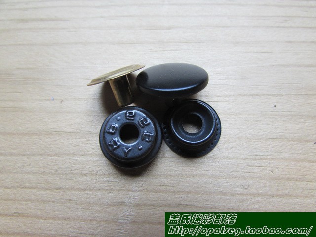 U.S. military regulations brass 201 four-in-one buckle buckle scabbard buckle material accessories DIY handmade cowhide knife cover leather art