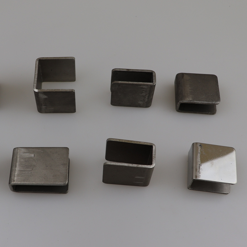 Stainless steel U-slot shopping mall hanger pendant Stainless steel hanging head U-slot stainless steel accessories Stainless steel sealing sheet