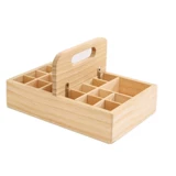 Doterra, органайзер для эфирных масел, коробка для хранения, стенд, 21 ячеек, делается под заказ, с печатью вашего логотипа