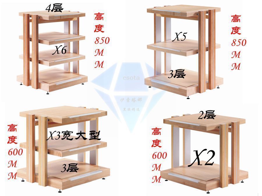 X Series Soundsounding Equipment Rack CD AV Pregrade Power Amplifier Fever Rack Reengraving FE Black Glue Rack