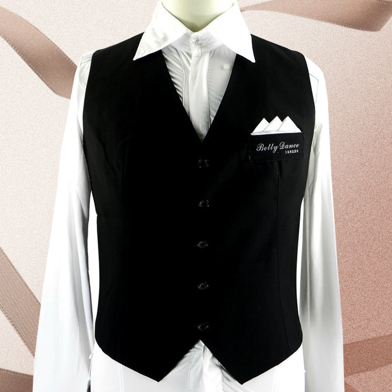 Betty dance suit small Machia men's dancer gentleman Machia Morden dance suit Latin dance suit