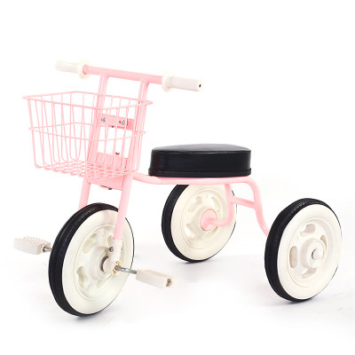 Stroller 2-5 years old Simple retro lightweight baby Japanese tricycle Children's bicycle Outdoor stroller baby car