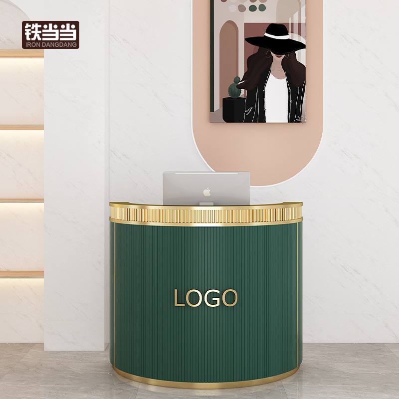 Cashier's counter Counter Clothing Shop Dining Room Hotel Bar Hotel Bar Supermarket Beauty Salon Brief Modern Small Front Desk Reception Desk