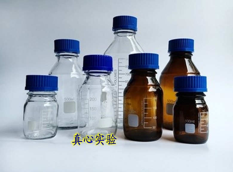 蜀牛蓝盖试剂瓶 透明 棕色高硼硅试剂瓶100ml 250ml 500ml 1000ml