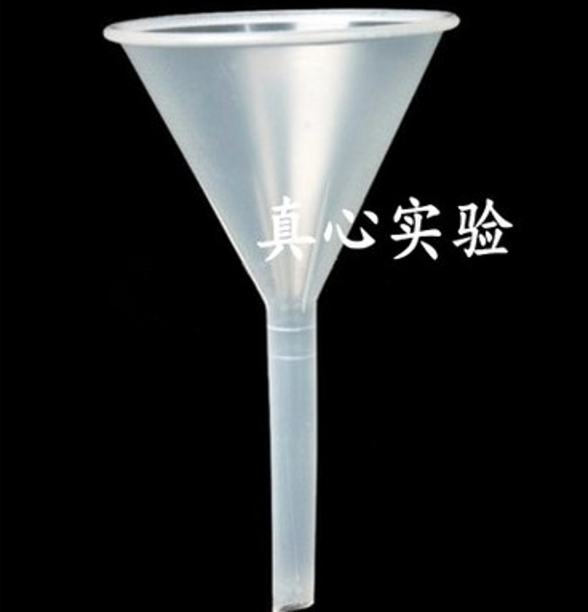 塑料漏斗 三角漏斗 分液漏斗 小漏斗150mm