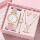 Нишевый высококачественный легкий роскошный дизайн sense butterfly jewelry полный набор рождественских подарков для девочек ins jewelry mini 3