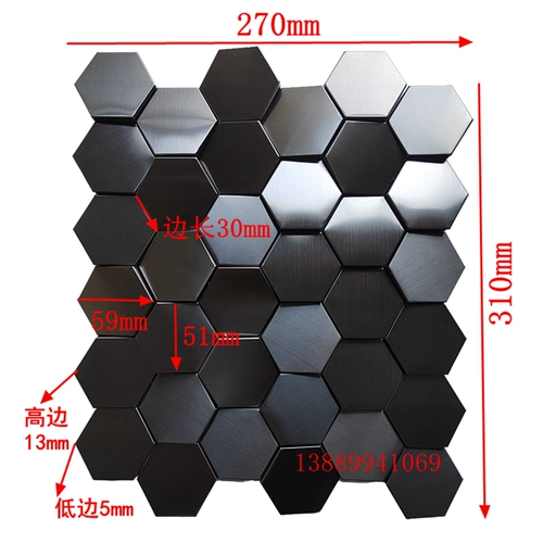 Металлическая мозаика из нержавеющей стали, головоломка, 3D, делается под заказ