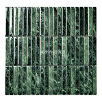 Имитация большого цветочного зеленого 12972 частицы 12*92*7 мм