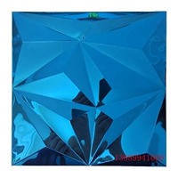 Синий, зеркальный эффект, 300mm