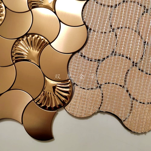 Вентиляционная металлическая из нержавеющая сталь мозаика черная инопланетная плитка ktv cafe bar