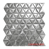 10 штук/квадрат серебряной поверхности треугольника поверхности гастроцитов серебра