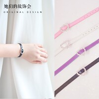 Lolita original design handicraft jewelry Japanese JK Lolita gensorsi net red sweet cross love bracelet