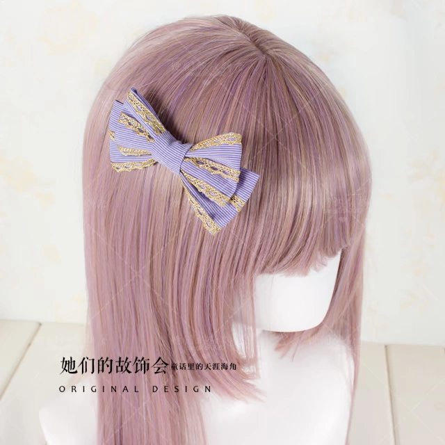 LOLITA handmade phụ kiện tóc bầu trời đầy sao chòm sao KC headband cặp tóc của họ đồ trang trí ban đầu sẽ được gốc đồ trang trí đầu