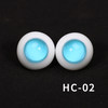 HC-02 Blue Glass Eye Bead (1 to 1) /Sending fixed eye mud