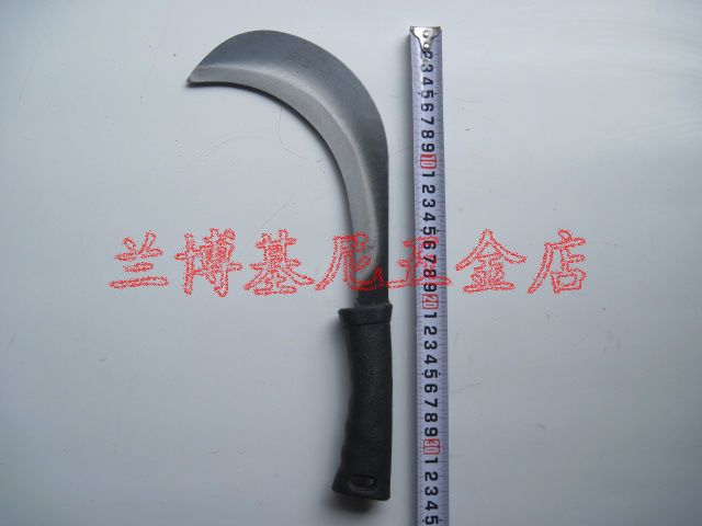 Agricultural sickle short hook cut grass sickle fruit tree pruner Pruner Knife Outdoor Leisure Farm Sickle Cane Knife