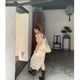 DULA Haojia Beach Vacation Lace Suspender Dress ຂອງແມ່ຍິງ Summer French Style Gentle Fairy Long Dress