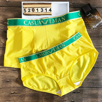 CASUALMAN Couple Underwear Cotton Modal mesh mouth breathable cool summer mens and womens waist set